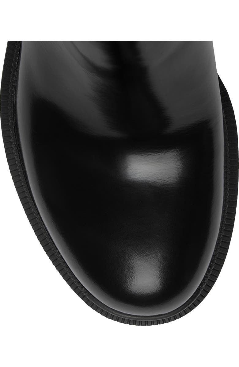 Gucci Trip Logo Strap Chelsea Boot, Alternate, color,