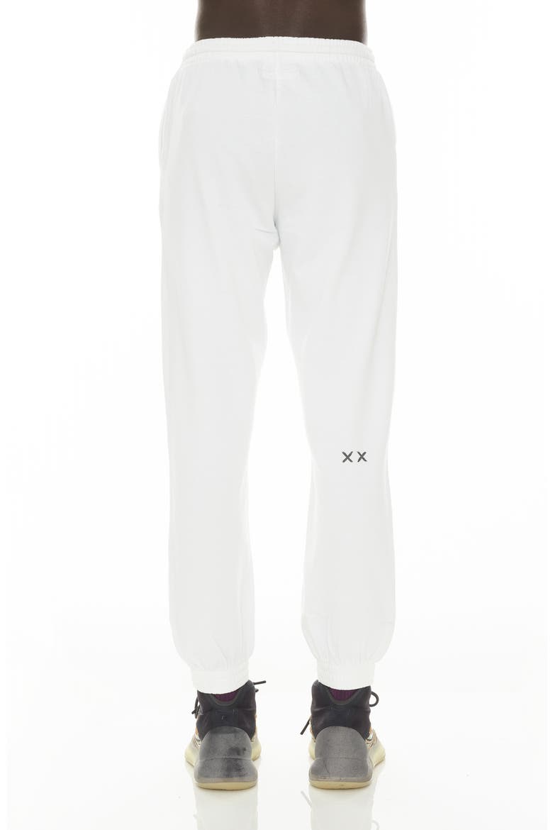 Core Slim Sweatpants, Alternate, color, WHITE
