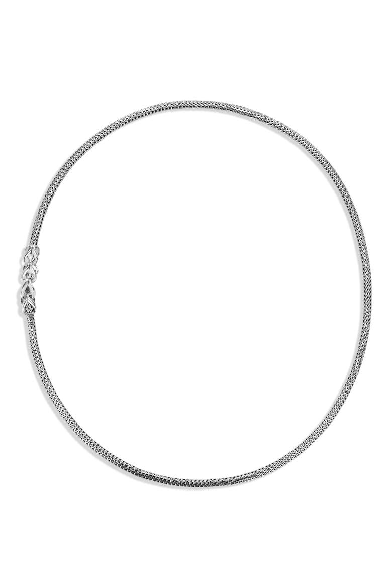 Asli Classic Chain Long Necklace, Alternate, color, SILVER