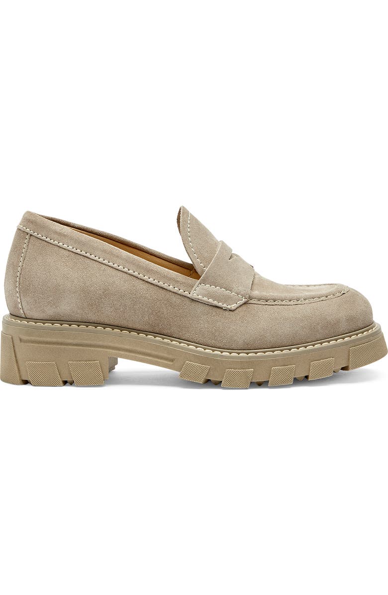 La Canadienne Daniel Waterproof Platform Penny Loafer, Alternate, color,