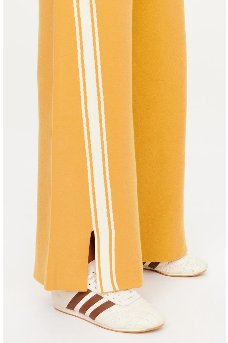 Bonito Moby Wide Leg Knit Pants, Alternate, color, YELLOW