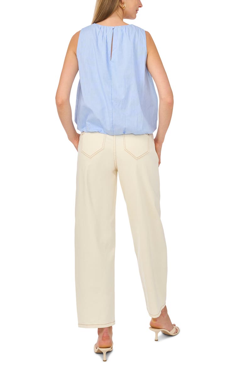 Stripe Sleeveless Top, Alternate, color, DUSK BLUE