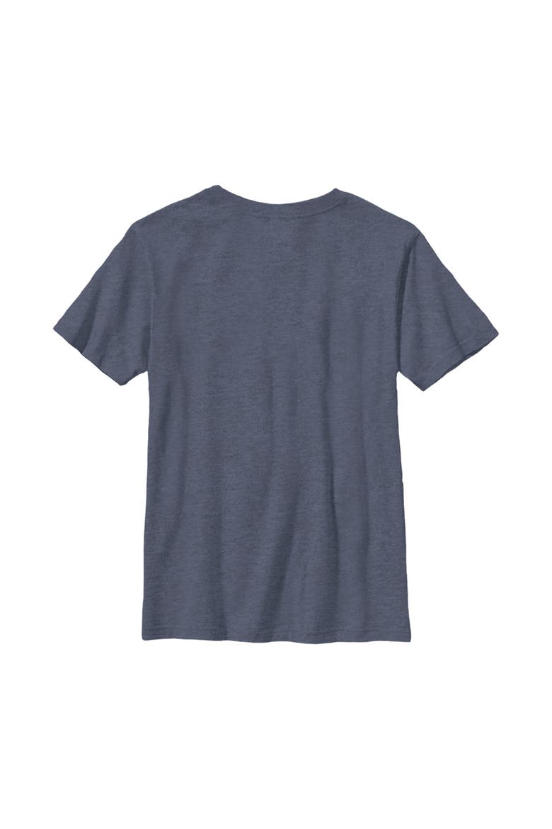 Boy's Star Wars Vintage Hero Character Frame  Graphic T-Shirt, Alternate, color, Navy Blue Heather