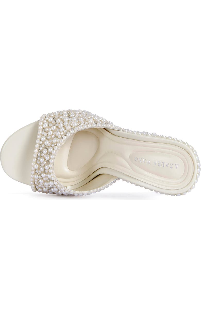 AZALEA WANG Aaralyn Floating Heel Sandal, Alternate, color, Ivory