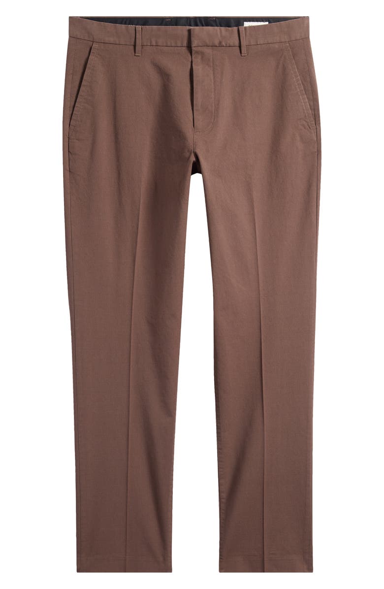 Bonobos Weekday Warrior Slim Fit Glen Check Dress Pants, Alternate, color, Tuesday Brown Glen Check