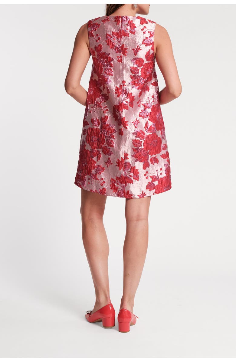 Frances Valentine Lilly Shift Dress Botanical Bash, Alternate, color, Pink/Red