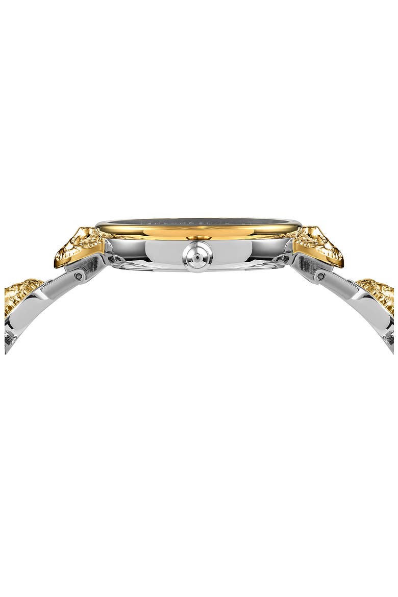 South Bay Bracelet Watch, 34mm, Alternate, color, TWO TONE