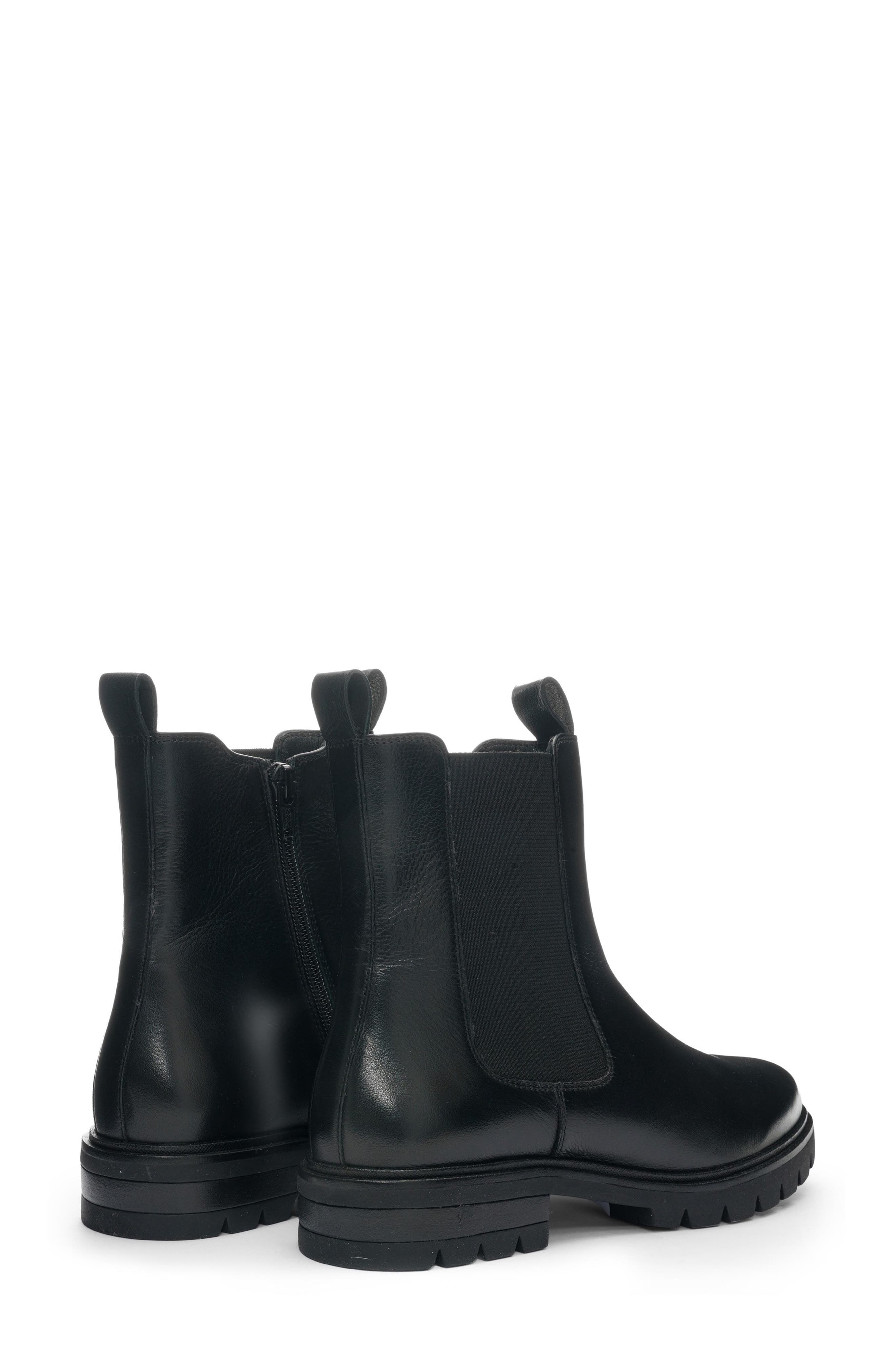 Clover Bootie, Alternate, color, BLACK