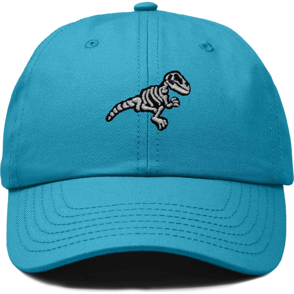 Dalix Fossil Embroidered Outdoor Hat In Teal