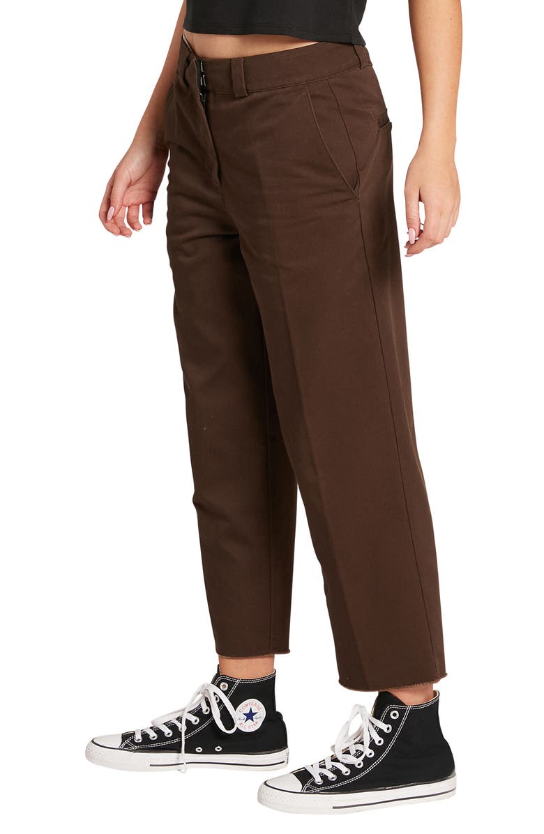 Volcom Whawhat Chino Crop Pants, Alternate, color, 