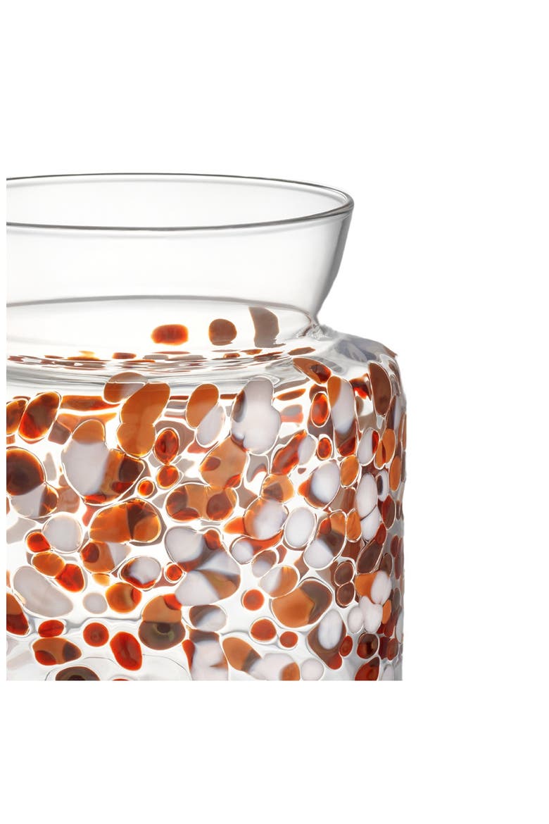 Meadow Fall Wide Vase, Alternate, color, RED MULTI