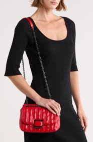 Longchamp Brioche Small Leather Shoulder Bag