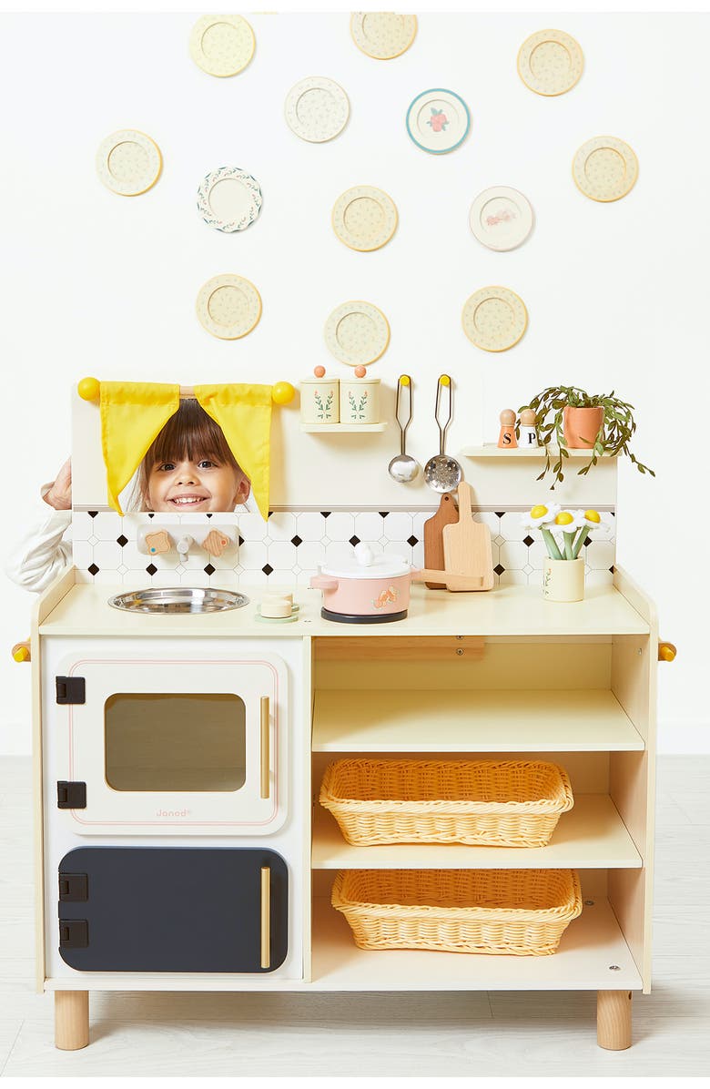 Janod Cottage Chic Big Cooker Play Kitchen Set, Alternate, color, 