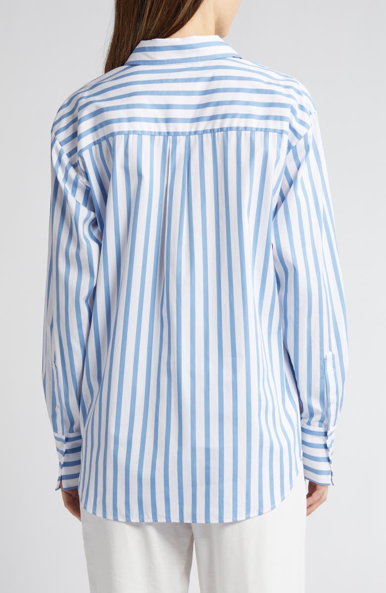Nordstrom Stripe Long Sleeve Cotton Button-Up Shirt, Alternate, color,