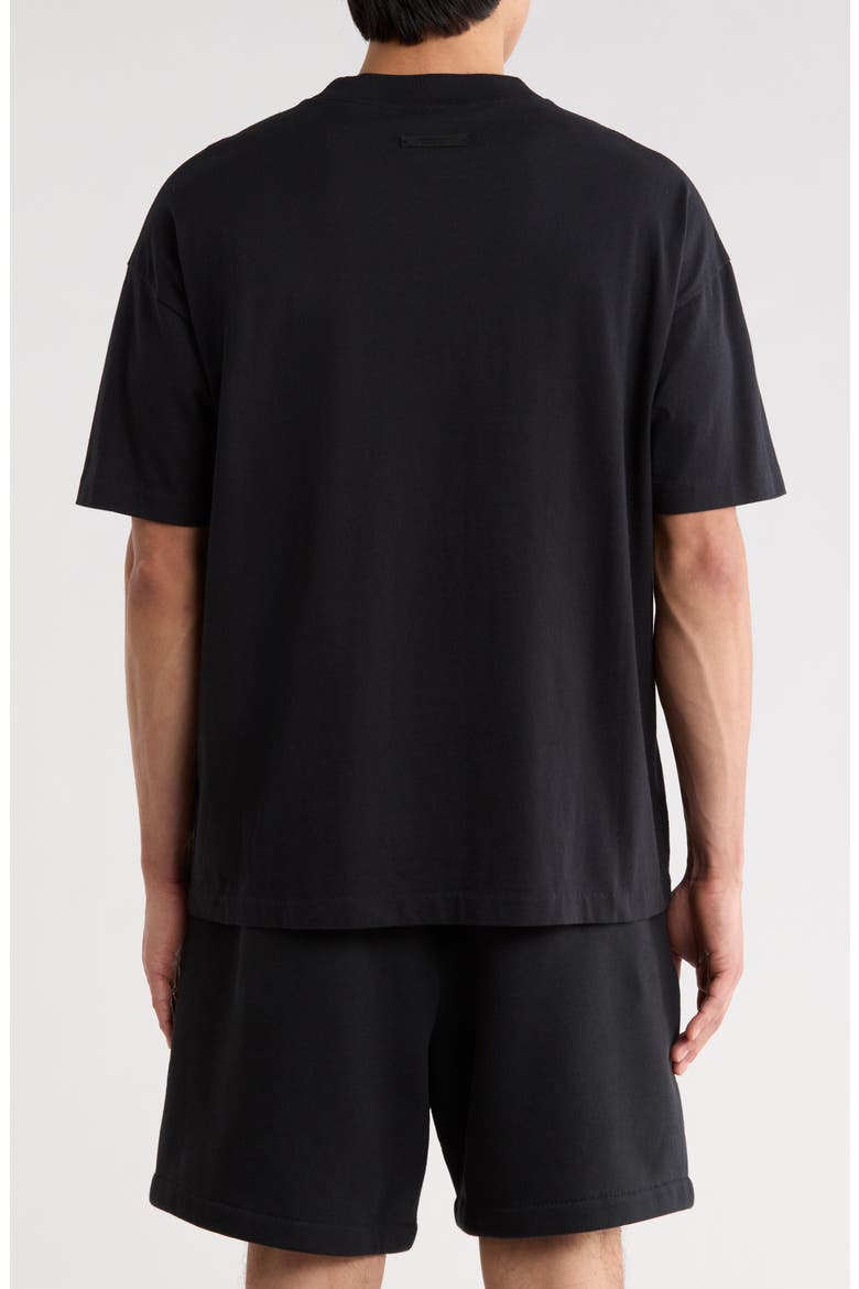 Classic Fit Logo Graphic T-Shirt, Alternate, color, VINTAGE BLACK