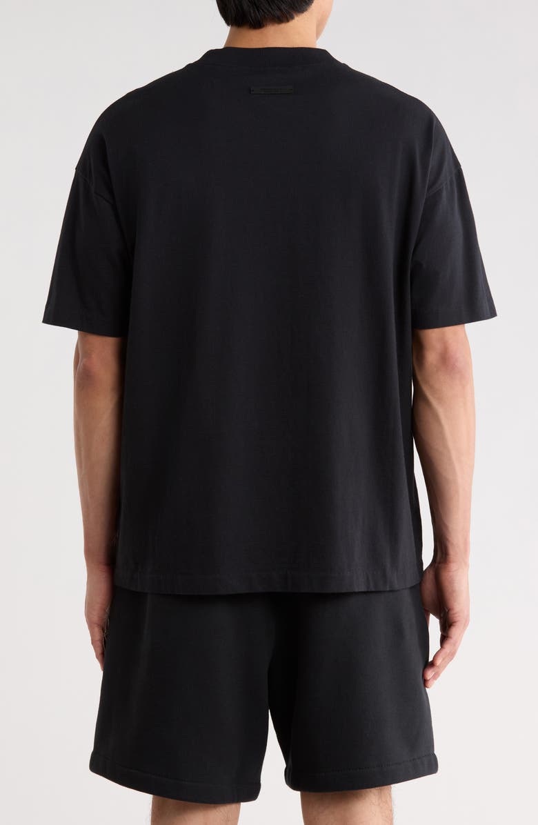 Fear of God Essentials Classic Fit Logo Graphic T-Shirt, Alternate, color, Vintage Black