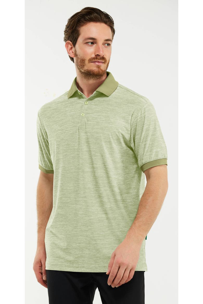 Designer Golf Polo Shirt, Main, color, Olive