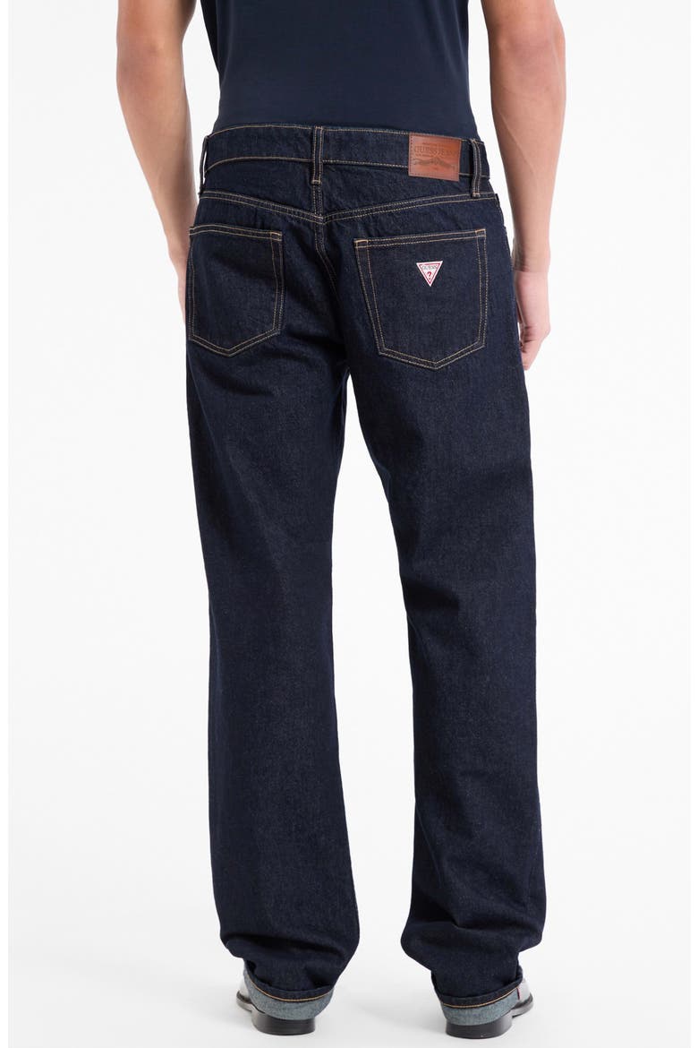 GJ Selvedge Straight Leg Jeans, Alternate, color, GJSE