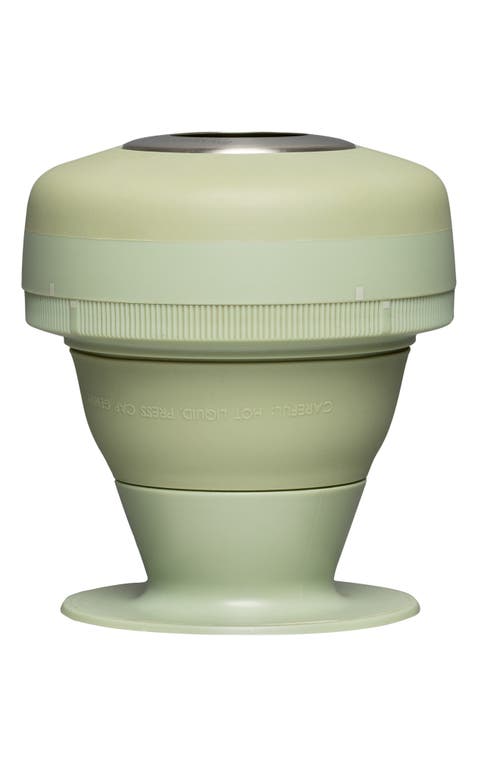 Corkcicle Palmpress Brewing Container in Sage Green 