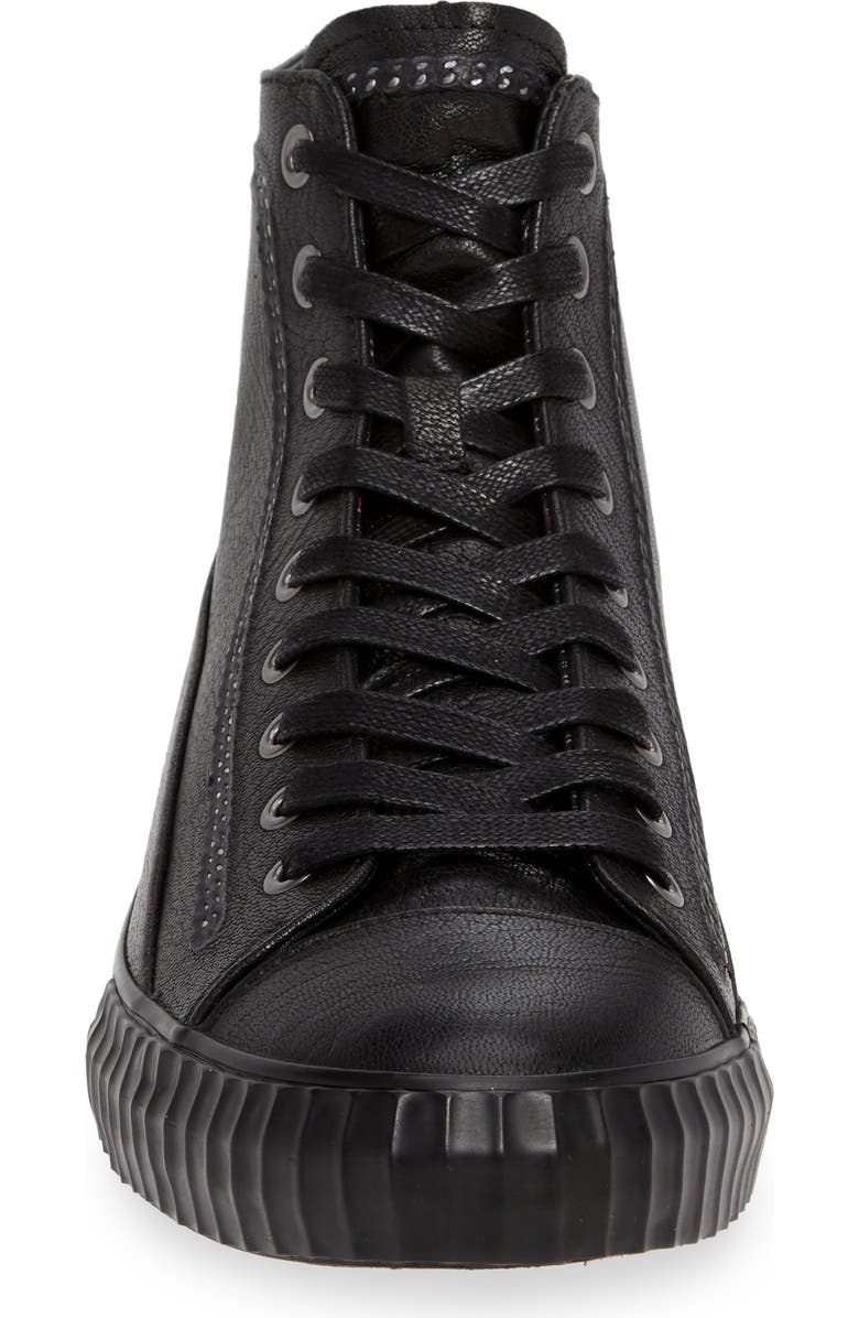 Bootleg by John Varvatos John Varvatos Star USA High Top Leather Sneaker, Alternate, color,