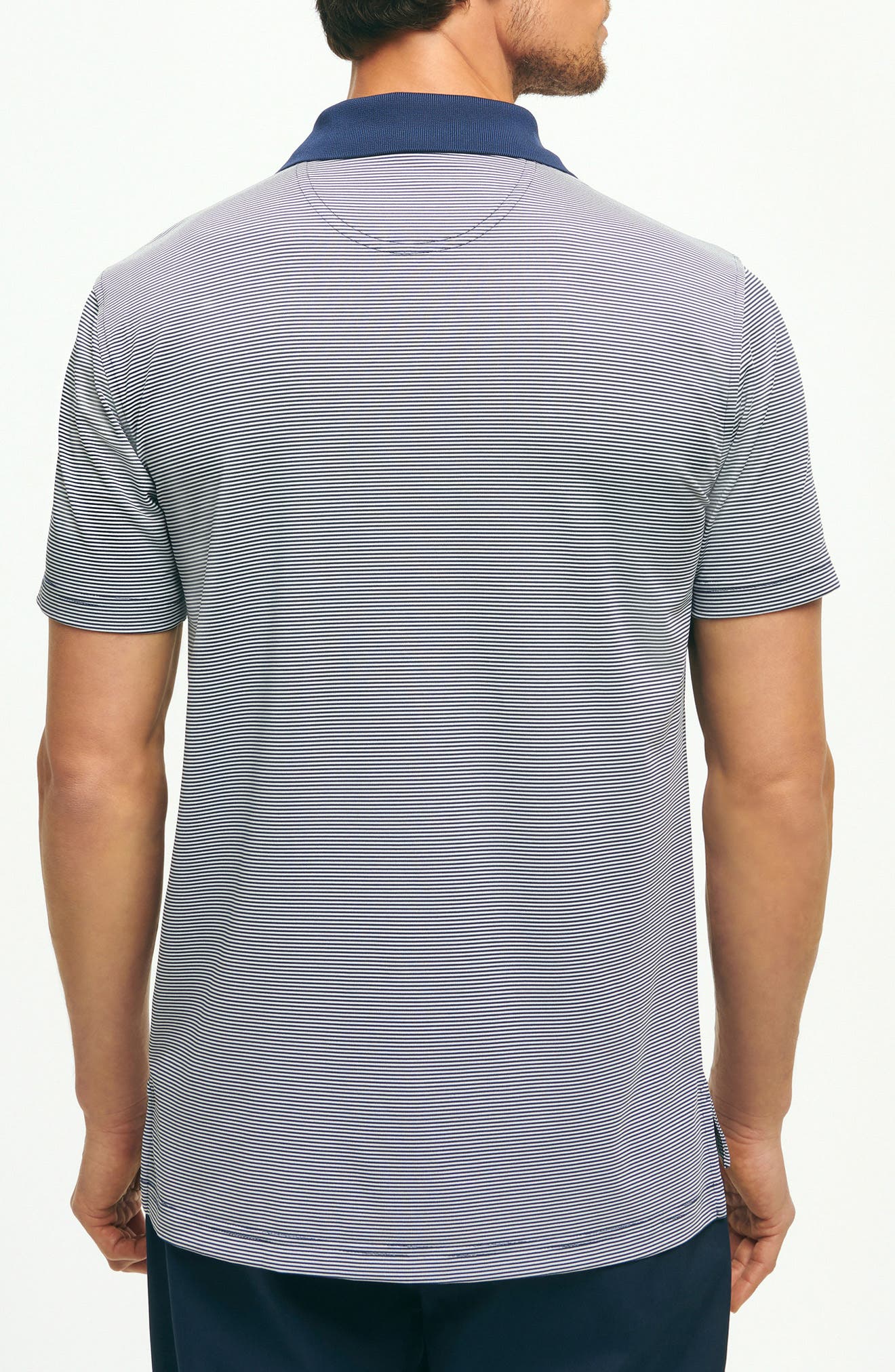 Microstripe Performance Golf Polo - image 2