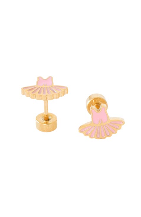 Ballet Tutu Stud Earrings