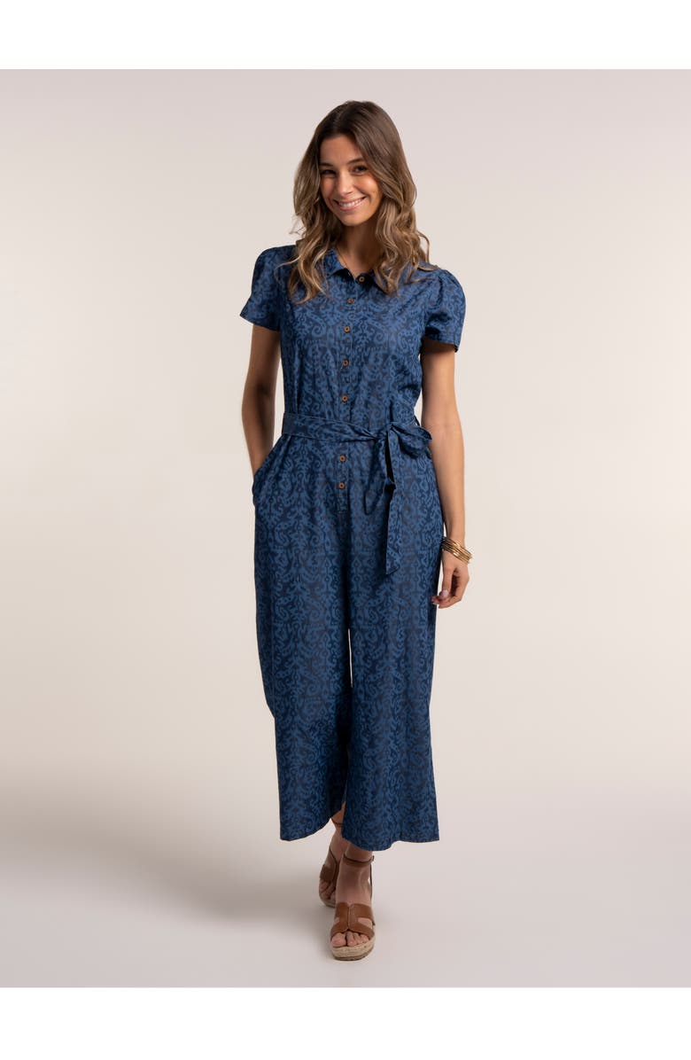 Brakeburn Buzios Jumpsuit, Alternate, color, Blue