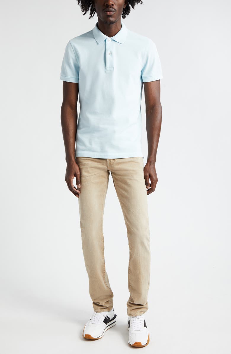 TOM FORD Slim Fit Jeans, Alternate, color, Dark Sand