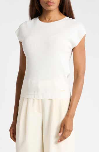 Extended Sleeve Crewneck Sweater