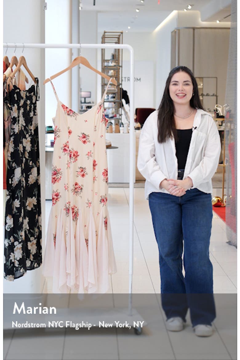 Cinta Floral Midi Dress video