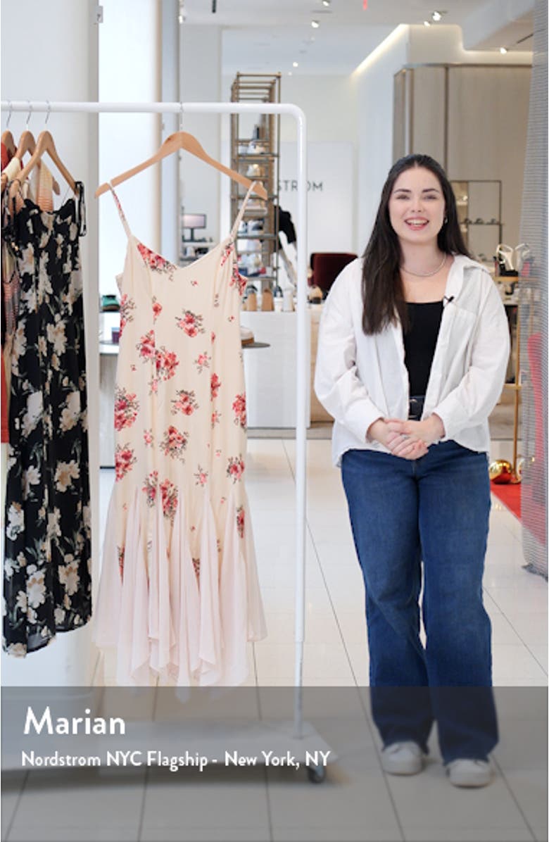 Cinta Floral Midi Dress, sales video thumbnail