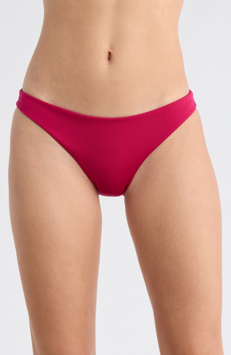 LEFT ON FRIDAY Hipster Bikini Bottoms, Main, color, Pepper