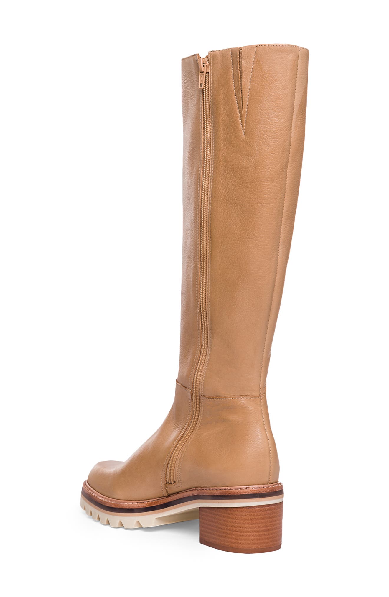 Susana Knee High Boot, Alternate, color, SAND