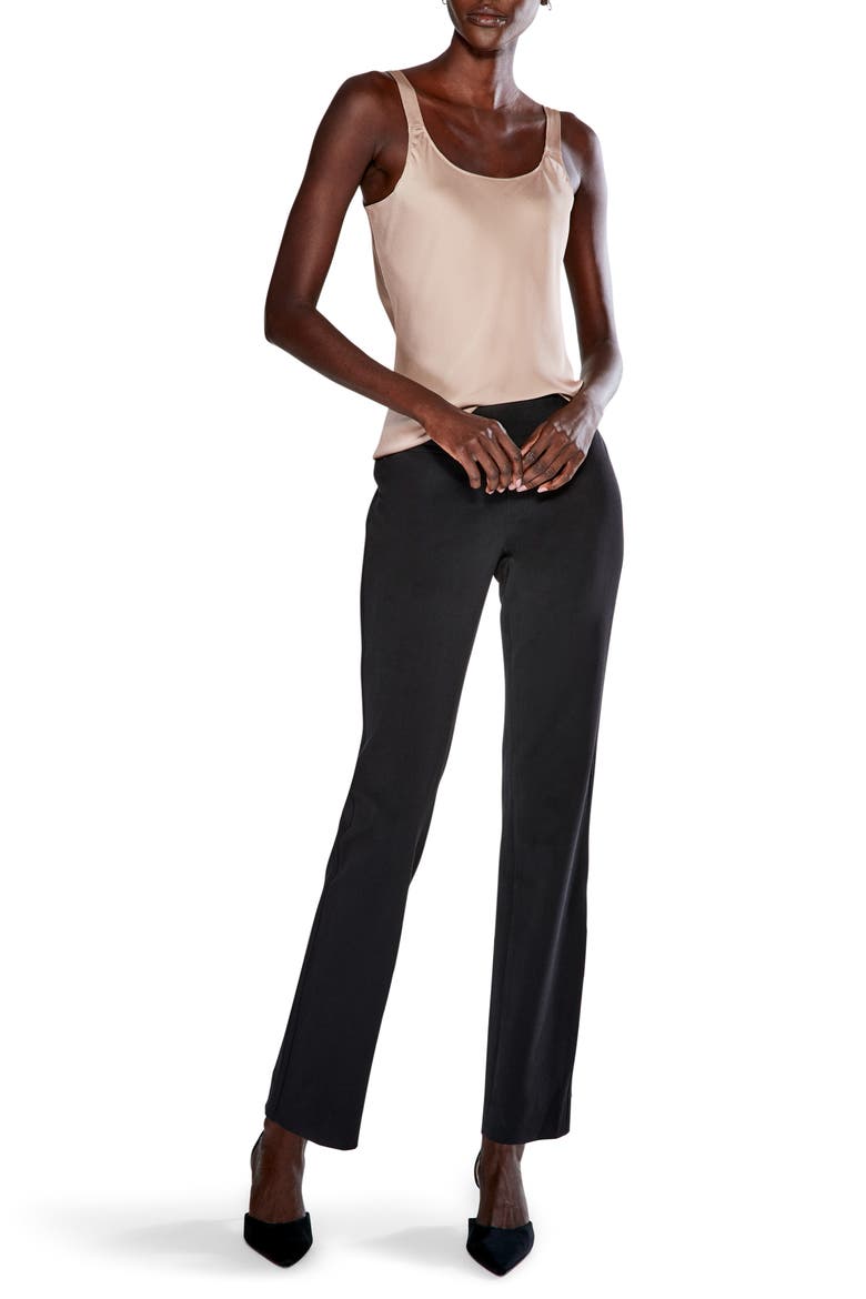 Work It Straight Leg Trousers, Alternate, color, BLACK ONYX