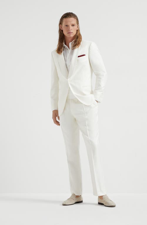 Brunello Cucinelli Tuxedo Trousers With Pleats
