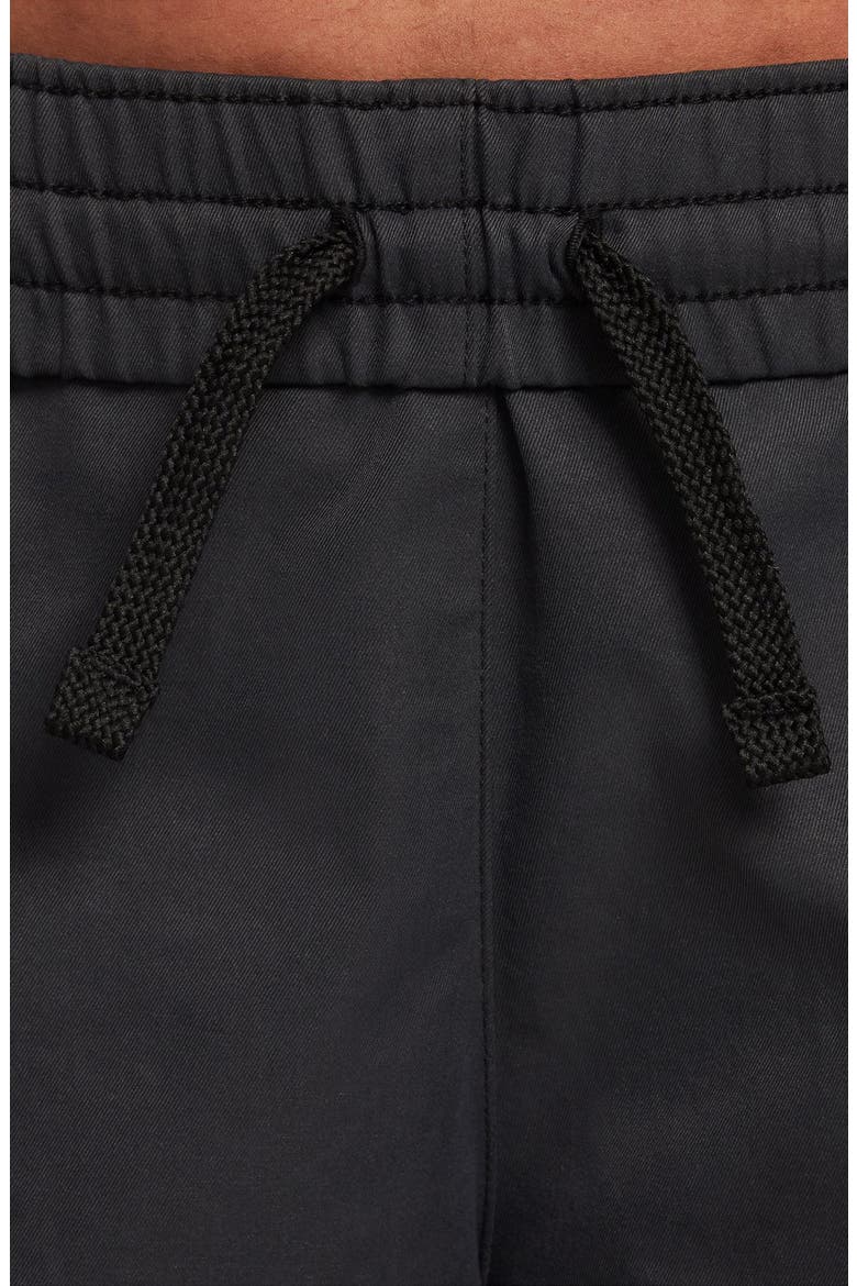 Kids' Woven Wide Leg Pants, Alternate, color, 010 BLACK/WHITE