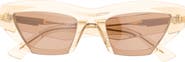 Bottega Veneta 53mm Cat Eye Sunglasses