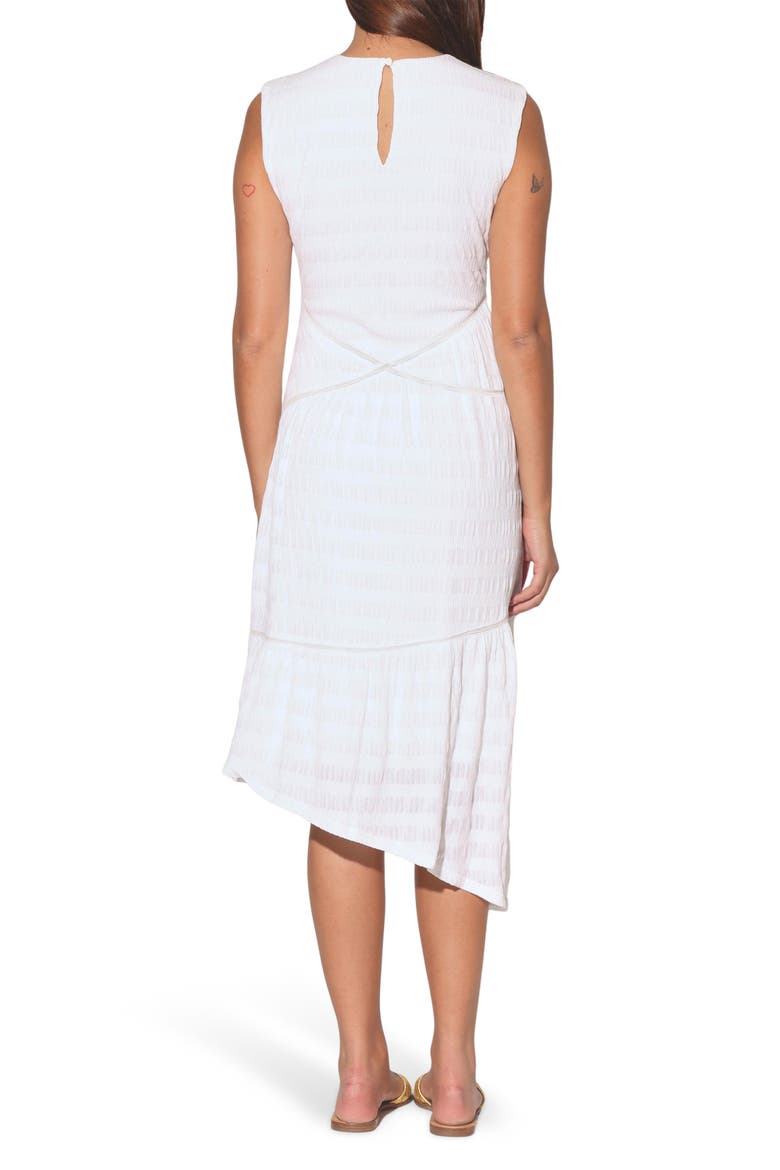 Ambrosia Textured Asymmetric Dress, Alternate, color, IVORY