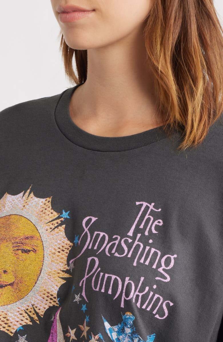 Merch Traffic The Smashing Pumpkins Celestial Graphic T-Shirt, Alternate, color, Black