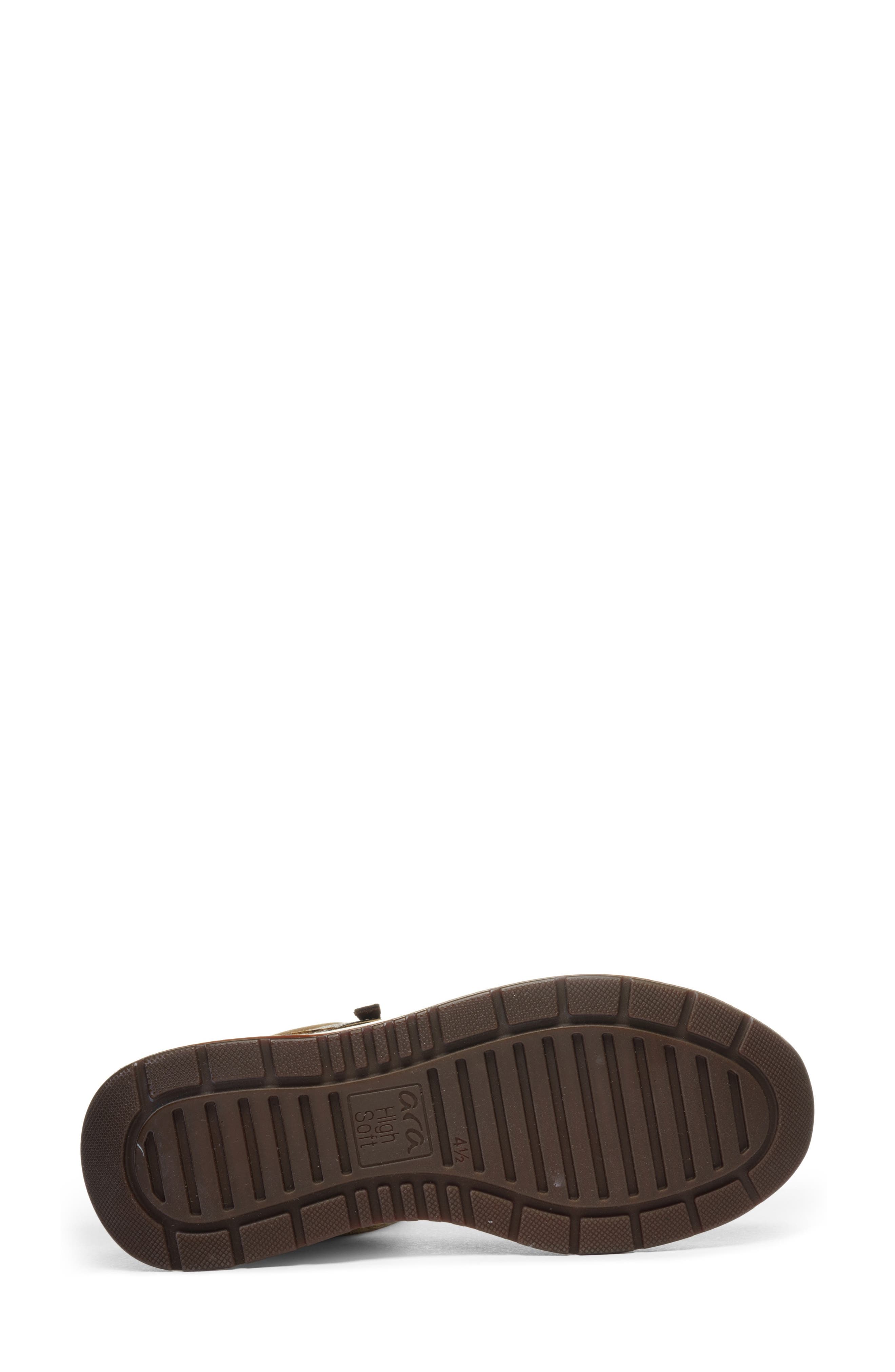 Gardenia Wedge Sneaker, Alternate, color, BROWN