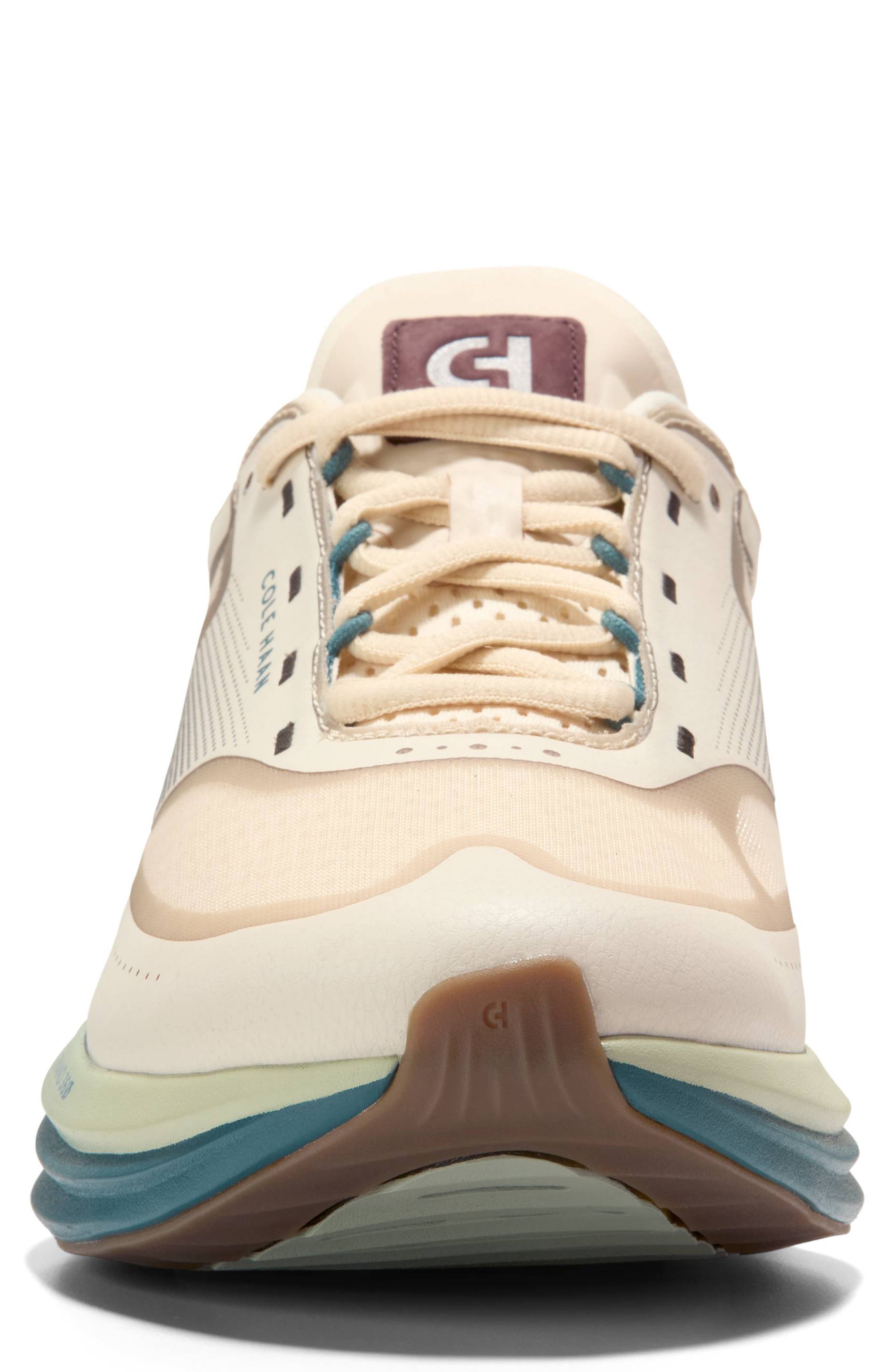 Cole Haan ØriginalGrand Quadstreak Running Shoe, Alternate, color, Angora/ Madeira