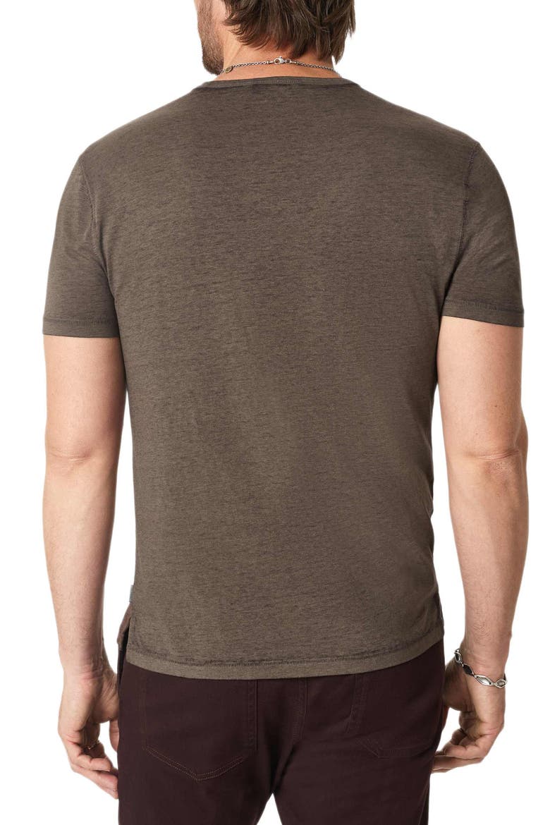 Bale Burnout Crewneck T-Shirt, Alternate, color, TEAKWOOD