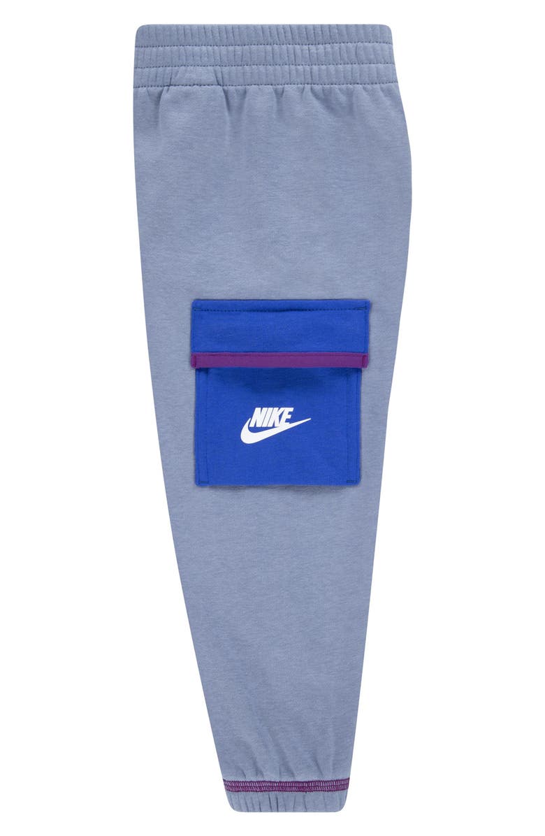 Nike Kids' Reimagine T-Shirt & Cargo Sweatpants Set, Alternate, color, Ashen Slate