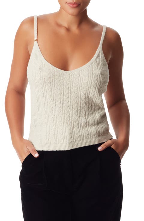 Emilia Cable Stitch Sweater Camisole