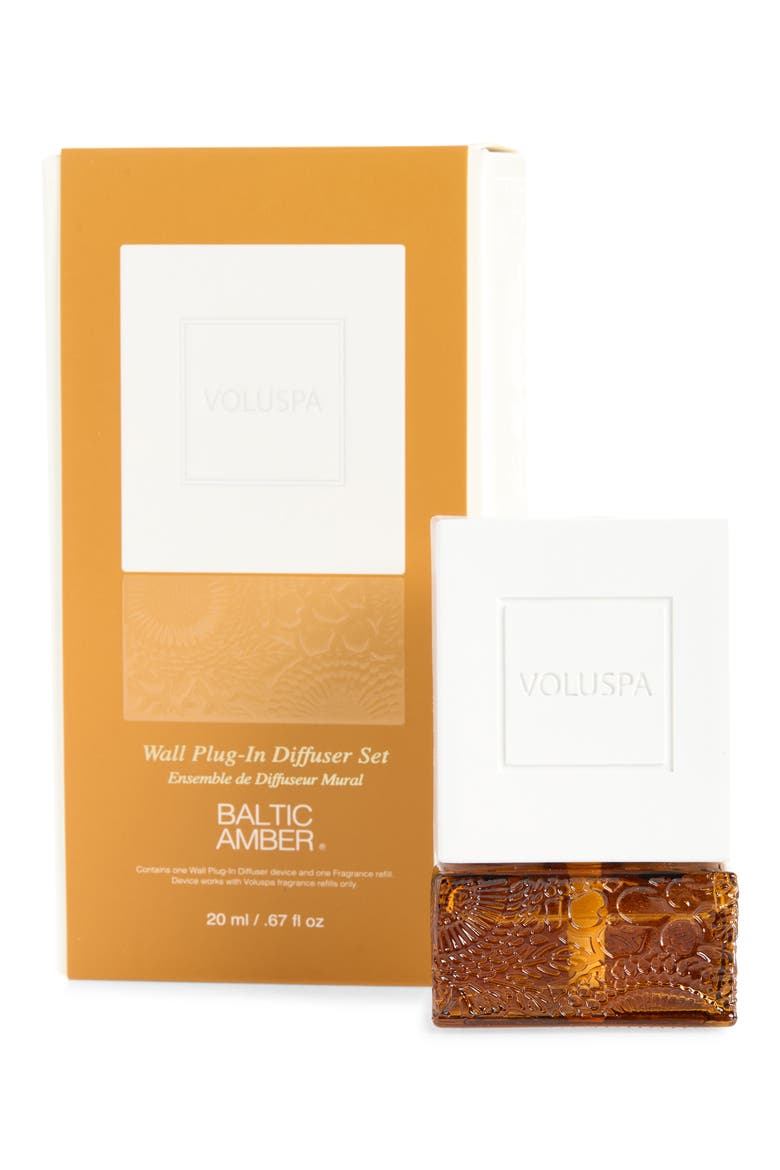 Baltic Amber Wall Plug-In Diffuser Starter Kit, Main, color, NO COLOR