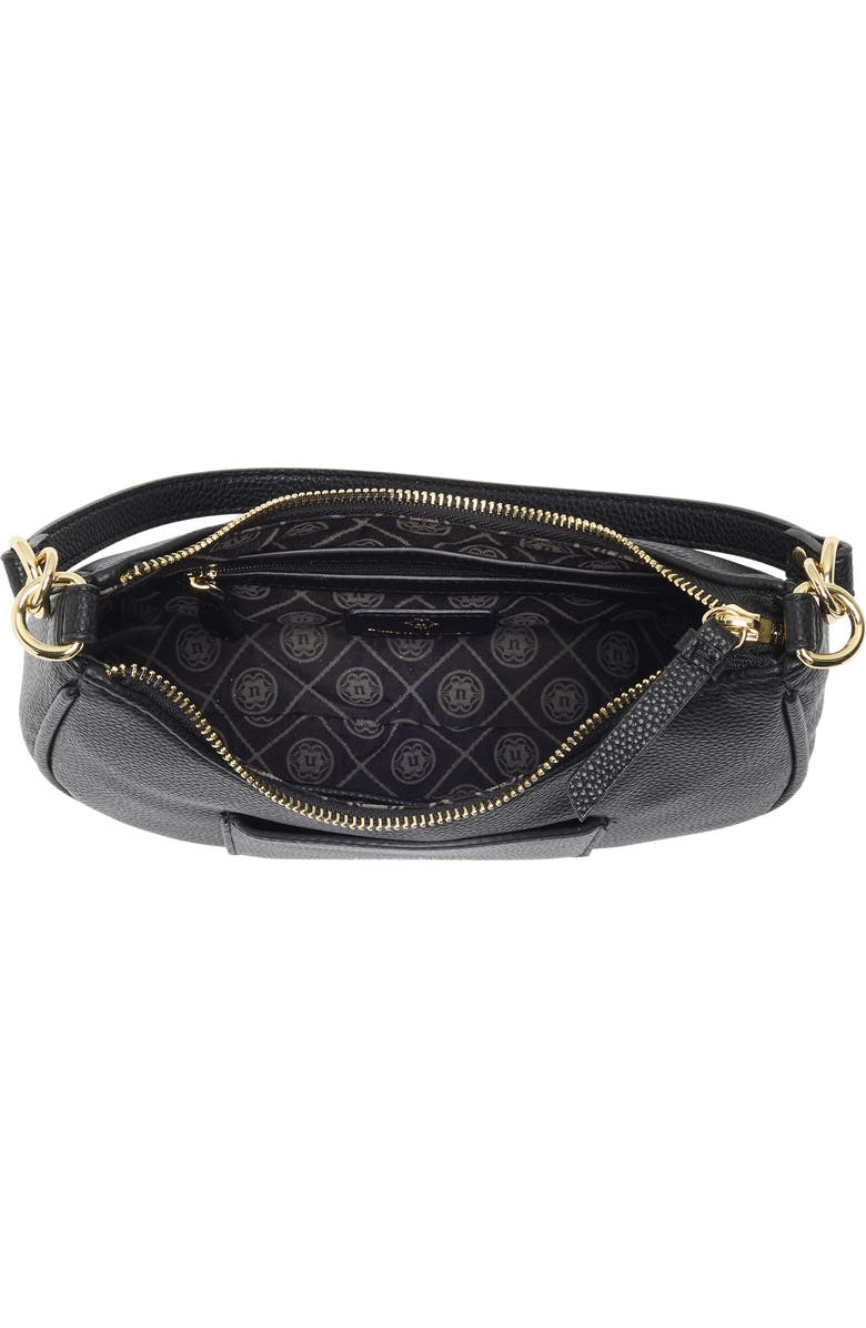 Nanette Lepore Melinda Baguette Shoulder Bag, Alternate, color, Black