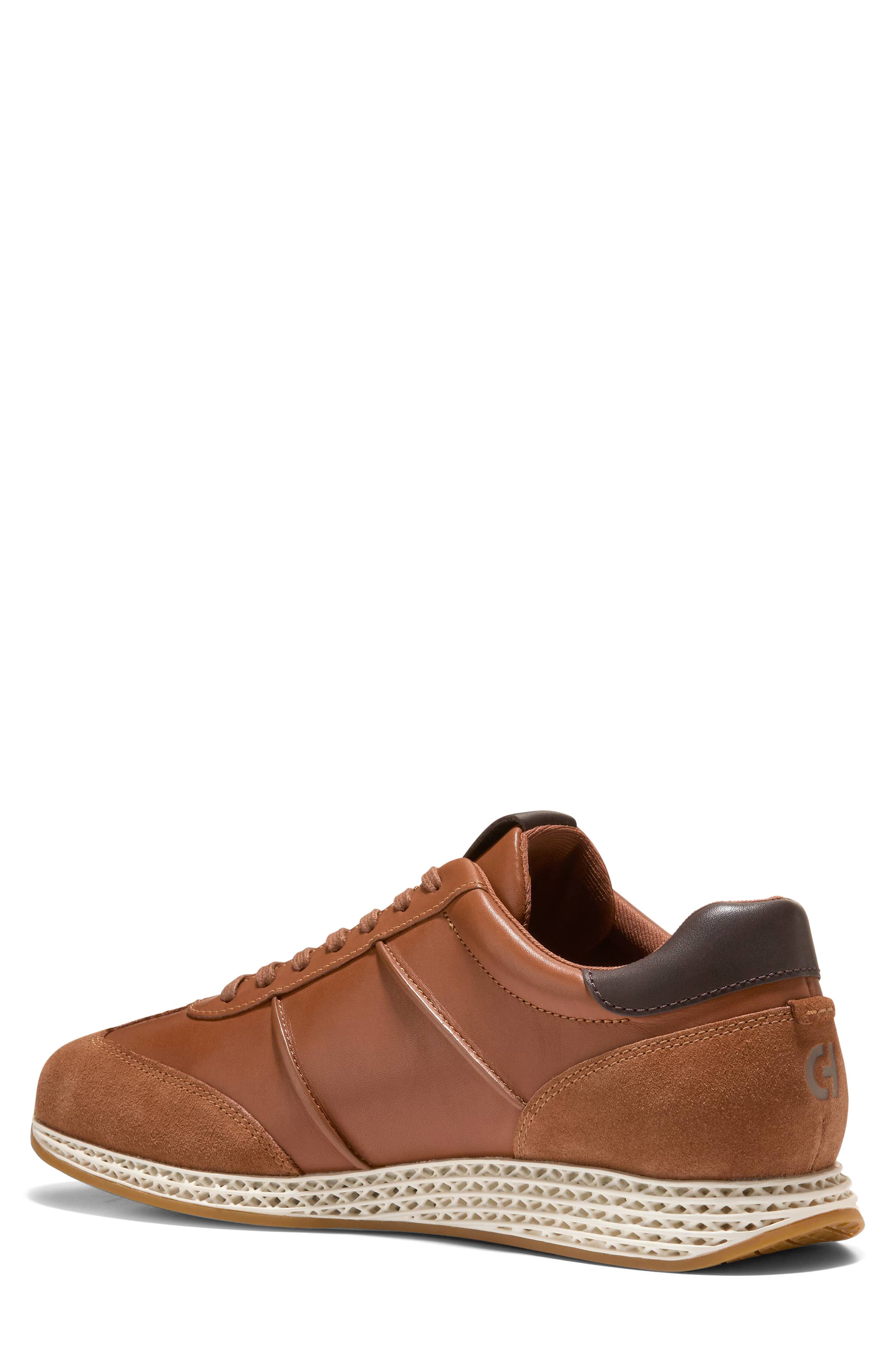 Cole Haan GrandPro LP Skyweave Sneaker, Alternate, color, British Tan / Dark Chocolate