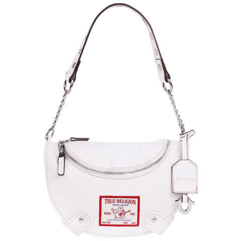 Chain Handle Denim Hobo