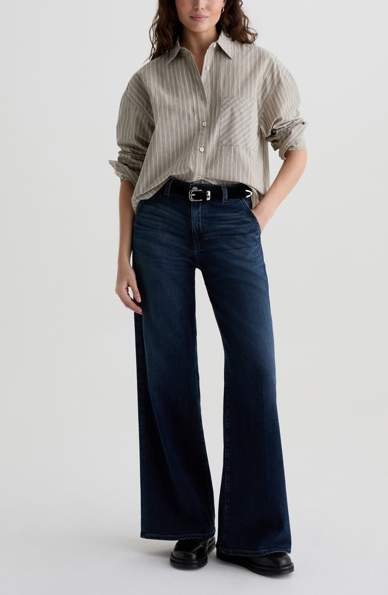 Stella Mid Rise Wide Leg Palazzo Jeans
