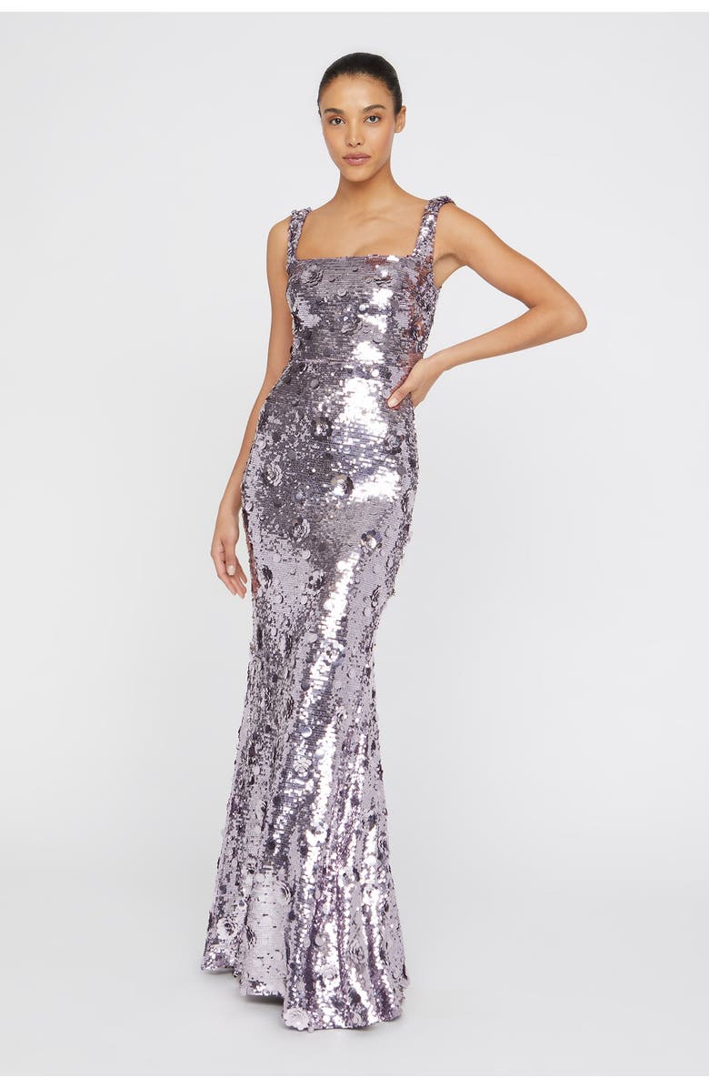 Theia Serafina Sequin Gown, Alternate, color, 